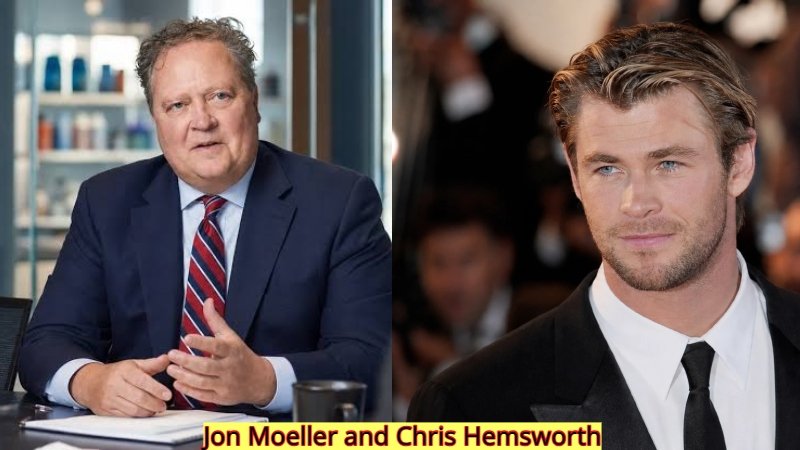 Jon Moeller and Chris Hemsworth