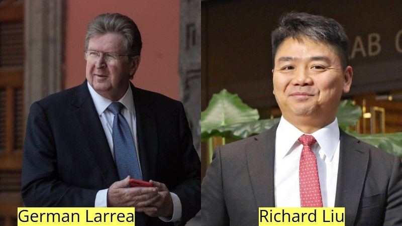 Richard Liu and German Larrea